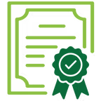 Licensed and insured badge